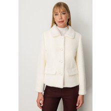 Ekol Torba Cepli Peluş Kaban Ekru 06025