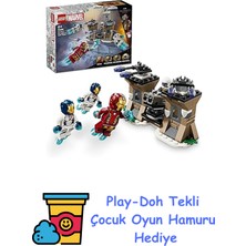 LEGO | Marvel Iron Man ve Iron Ordusu, Hydra Soldier’a Karşı 76288 – 6 Yaş ve Üzeri Süper Kahraman Sevenler Için Yaratıcı Oyuncak Yapım Seti (135 Parça) + Play-Doh Oyun Hamuru