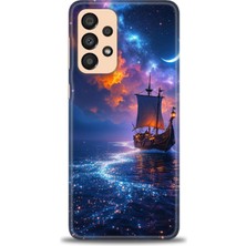 Rulet Samsung Galaxy A33 5g Hd Baskılı Kılıf + Seramik Tam Kaplayan Ekran Koruyucu 235