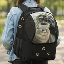 AlaPet Galaksi Kedi Taşıma Çantası (Yeni Model) Ekstra Hava Kanallı Kedi Çantası