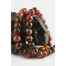 Zero Techmrt Akik Taşı 10 Mm-Kahverengi