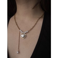 Gistoria Aşkın Incisi Y Kalp Kolye