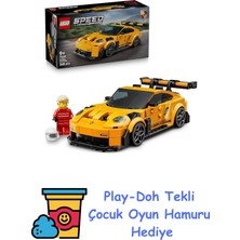 LEGO Speed Champions Porsche 911 Gt3 Rs 77239 – 9 Yaş ve Üzeri Çocuklar Için Detaylı Koleksiyonluk Model Araba, Sürücü Figürüyle Oyun ve Sergileme Yapım Seti, Araba Se + Play-Doh Oyun Hamuru