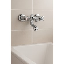 Dalyan Sabit Klasik Tasarımlı Sıcak-Soğuk Lavabo Bataryası DL-314