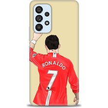 Samsung Galaxy A73 5g Hd Baskılı Kılıf + Seramik Tam Kaplayan Ekran Koruyucu 3