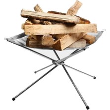 Katlanabilir Ateş Sehpası -Brülör - Madfox Fire Rack - 546250