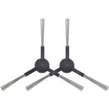 robotyedek Xiaomi Mop Pro STYJ02YM (Siyah) Uyumlu 2 Adet Yan Fırça