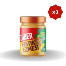 Züber Fıstık Ezmesi Orıgınal 315 gr - (3 Adet)