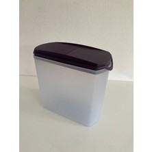 Tupperware Oval Dizayn 1.6lt Mor Kapak