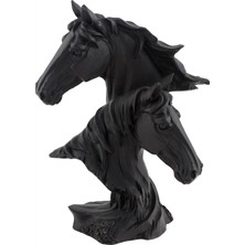 Mudo Home HORSES BÜST BİBLO 17X10X23 CM