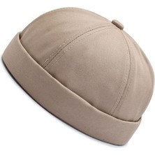 Aida Jewelss Astarlı %100 Pamuk Cap Ayarlanabilir Docker Şapka Yazlık Takke Şapka Retro Şapka Takke Şapka