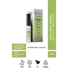 Let's Be NATURAL Let’s Be Natural Kaş ve Kirpik Bakım Serumu 7 ml – Su Bazlı, Güçlendirici, Besleyici ve Dolgun Görünüm Destekleyici Serum