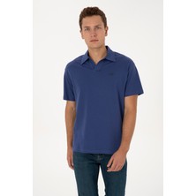 U.s. Polo Assn. Erkek Indigo Tişört 50324787-VR028