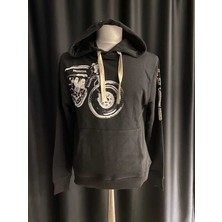 Honda Motorlu Siyah Sweatshırt
