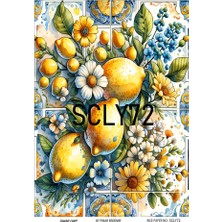 Lineart Sicilian Serisi SCLY72 Pirinç Dekopaj 30*42 cm