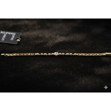 Xuping 14K Altın Kaplama Taşlı Bileklik