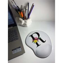 Rakkun Shop Harf Bakılı Bilek Destekli Mouse Pad