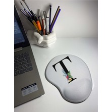 Rakkun Shop Harf Bakılı Bilek Destekli Mouse Pad