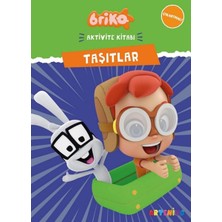 Lisinya Briko Taşıtlar - Çıkartmalı Aktivite Kitabı Serisi