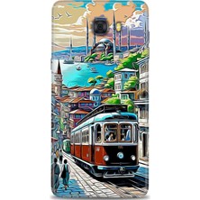 Rulet Samsung Galaxy C9 Pro Hd Baskılı Kılıf + Seramik Tam Kaplayan Ekran Koruyucu 225