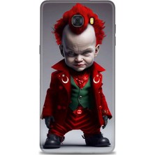 Rulet Samsung Galaxy C9 Pro Hd Baskılı Kılıf + Seramik Tam Kaplayan Ekran Koruyucu 248