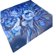 Mim Eşarp ve Şal Emilya Rayon Çiçek Desenli Eşarp 90X90 cm