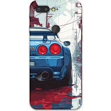 Gramaphone Gm 9 Pro Uyumlu Araba Desenli Telefon Kılıfı + Ekran Koruyucu - 5761