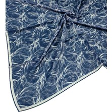 Mim Eşarp ve Şal Valino Desenli Şifon Eşarp – 90X90 cm