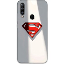 Gramaphone Gm 20 Pro Uyumlu Superman Desenli Telefon Kılıfı + Ekran Koruyucu - 5928
