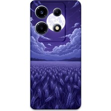 Gramaphone Infinix Note 30 Vıp Uyumlu Çiçek Desenli Telefon Kılıfı + Ekran Koruyucu - 5797