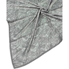 Mim Eşarp ve Şal Valino Desenli Şifon Eşarp – 90X90 cm