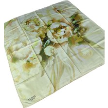 Mim Eşarp ve Şal Emilya Rayon Çiçek Desenli Eşarp 90X90 cm