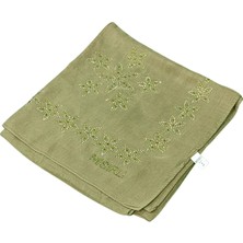 Mim Eşarp ve Şal Mısırlı Eşarpları Taşlı Pamuklu Yazma Eşarp - 100X100 cm