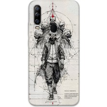 Gramaphone Gm 20 Pro Uyumlu Anime Desenli Telefon Kılıfı + Ekran Koruyucu - 5875