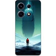 Gramaphone Infinix Note 30 Vıp Uyumlu Uzay Desenli Telefon Kılıfı + Ekran Koruyucu - 5864