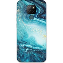 Gramaphone Gm 20 Uyumlu Mermer Desenli Telefon Kılıfı + Ekran Koruyucu - 5818