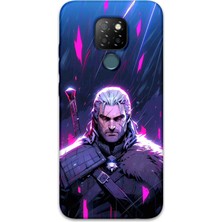 Gramaphone Gm 20 Uyumlu Geralt Desenli Telefon Kılıfı + Ekran Koruyucu - 5826