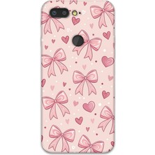 Gramaphone Gm 9 Pro Uyumlu Kurdele Desenli Telefon Kılıfı + Ekran Koruyucu - 5802