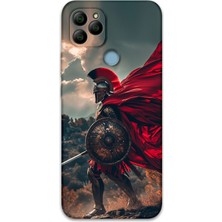 Gramaphone Gm 21 Uyumlu Retro Desenli Telefon Kılıfı + Ekran Koruyucu - 5834