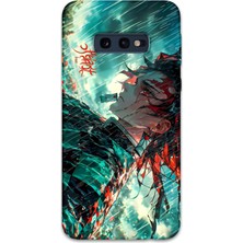 Gramaphone Galaxy S10E Uyumlu Anime Desenli Telefon Kılıfı + Ekran Koruyucu - 5909