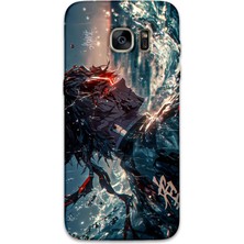 Gramaphone Galaxy S7 Edge Uyumlu Anime Desenli Telefon Kılıfı + Ekran Koruyucu - 5749