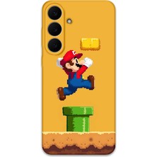 Gramaphone Galaxy S25 Fe Uyumlu Mario Desenli Telefon Kılıfı + Ekran Koruyucu - 5941