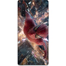 Gramaphone Galaxy Note 10 Plus Uyumlu Spiderman Desenli Telefon Kılıfı + Ekran Koruyucu - 5935