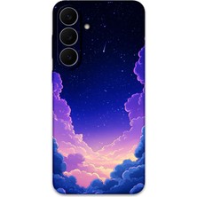 Gramaphone Galaxy S25 Fe Uyumlu Uzay Desenli Telefon Kılıfı + Ekran Koruyucu - 5867
