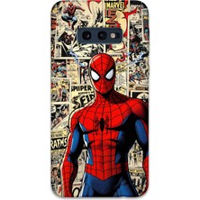 Gramaphone Galaxy S10E Uyumlu Spiderman Desenli Telefon Kılıfı + Ekran Koruyucu - 5931