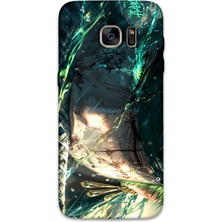 Gramaphone Galaxy S7 Edge Uyumlu Anime Desenli Telefon Kılıfı + Ekran Koruyucu - 5913