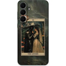 Gramaphone Galaxy S25 Fe Uyumlu Retro Desenli Telefon Kılıfı + Ekran Koruyucu - 5846