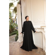 Nissra Ankanoor Siyah Yarım Pat Yandan Büzgülü ANKA255073