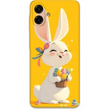 Gramaphone Galaxy A07 Uyumlu Tavşan Desenli Telefon Kılıfı + Ekran Koruyucu - 5807