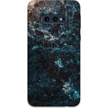 Gramaphone Galaxy S10E Uyumlu Mermer Desenli Telefon Kılıfı + Ekran Koruyucu - 5819